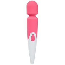 Розовый жезловый вибромассажер Halo Wireless Multi-speed