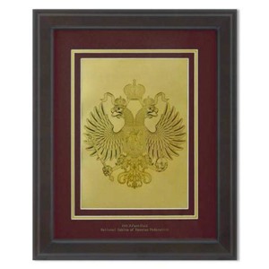 Настенное панно с гербом РФ