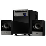 Акустическая система Sven MS-110 черный , 5Вт+2х2,5Вт,USB,SD