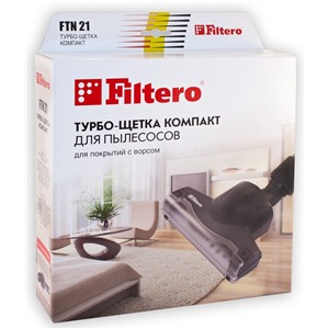 Турбощетка универсальная Filtero FTN 21 компакт, 19 см