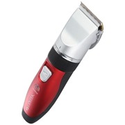 Машинка для стрижки CENTEK CT-2118 черно-красный сеть/аккум., ножи титан+керамика, 90мин от батареи