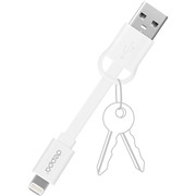 Кабель Deppa (72221) Apple 8-pin брелок 9 см, 2.4 A, MFI