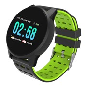 Умные часы Qumann QSW01 Black/Green 15012