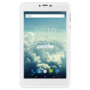Планшет Digma Plane 7563N LTE Silver 7", IPS1280*800,mtk8735,1+16GB, 2+0.3Mp, 2500 mAh