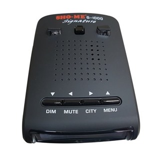 Радар-детектор Sho-me G-1000  Signature GPS ,сигнатурный, с базой всех радаров