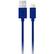 Кабель BoraSCO (37970) Apple 8-pin синий, 1 м, (упаковка zip lock)