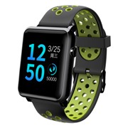 Умные часы Qumann QSW02 Black/Green 15022