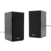 Акустическая система Gembird SPK-203  2.0 black МДФ, 2х3 Вт, регулятор громкости,USB-питание