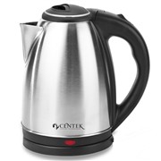 Чайник CENTEK CT-0035 матовый 2000Вт, 1,5 л металл, хромирован.вставка на крышке
