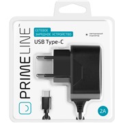 З/У Prime Line (2318)  USB-C, 2.1A, черный