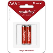 Батарейка Smartbuy LR03 / AAA  BL2 (2/24)