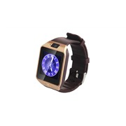 Умные часы Carcam Каркам DZ09 Gold c функцией телефона,фитнес-трекера,камера