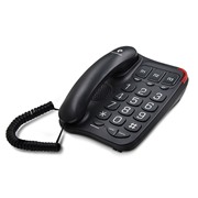 Телефон Texet TX 214 черный большие кнопки