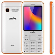Сотовый телефон STRIKE A30 White Orange