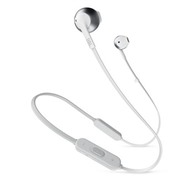 Наушники JBL T205Bt White беспроводные,вкладыши с микрофоном,Bt