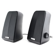 Акустическая система Gembird SPK-505 2.0 Black 10 Вт, регулятор громкости, USB-питание