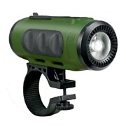 Акустическая система Ritmix  SP-520 BC green* /black.bluetooth + крепление на велосепед +фонарик