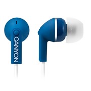 Наушники Canyon CNS-CEP03 blue* вкладыши вакуумные с микрофоном
