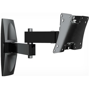 Кронштейн для LCD TV  HOLDER LCDS-5064 черный глянец 19" – 32", 30 кг, расстояние от стены 65 - 510мм.