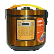 Мультиварка CENTEK CT-1495 черный/золотой 5.0л, 42 программы + мультишеф
