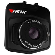 Видеорегистратор ARTWAY AV-513 1920х1080,2,3",140°,стекл.оптика,2Мп,microSD до 32