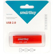 Карт-ридер USB2.0 Reader SmartBuy SBR-715-R красный microSDHC/SDHC