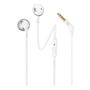 Наушники JBL T205 Silver вкладыши с микрофоном