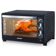 Электрическая печь CENTEK CT-1533-62  черный 2200Вт, 62 л,таймер