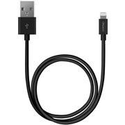 Кабель Deppa (72127) Apple 8-pin черный, 1.2 м, MFI