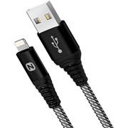 Кабель Nobby Comfort Apple 8-pin черный, 1 м, 2A