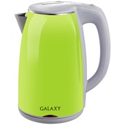 Чайник GALAXY GL 0307 Green 2000Вт, 1.7л, металл+пластик