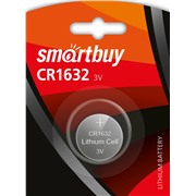 Батарейка Smartbuy CR1632 BL1 (12/720)