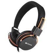 Наушники Canyon CNE-CHP2 накладные* black с микрофоном