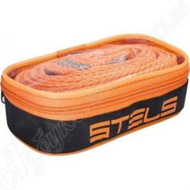 Трос буксировочный 5 тонн, 2 крюка, сумка на молнии, STELS, 54381