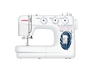 Швейная машина Janome S-24, 24 опер, обметочная, эластичная, потайная строчка, белый