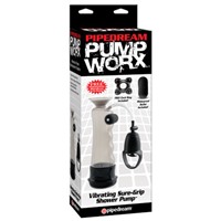 Pipedream Pump Worx Vibrating Sure-Grip Shower PumpВакуумная помпа с вибрацией