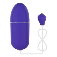 Toy Joy Funky Egg On A Wire, фиолетовое
Водонепроницаемое виброяйцо