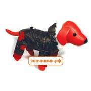 Комбинезон Dezzie 110 черный с лапками для собак, 45см