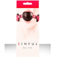 NS Novelties кляп Sinful Ball Gag
С шариком