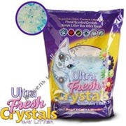 ULTRA FRESH CRYSTALS силикагель 1,6 кг 3,8 л  (1х8) (мгновенно нейтрализует запах и поглощает влагу цветочный аромат)