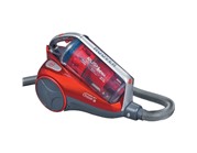 Пылесос Hoover TRE1 410 019 RUSH EXTRA, 1400 Вт/250 Вт, 2.5 л, красный