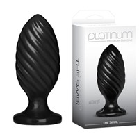 Doc Johnson Platinum Premium Silicone The Swirl
Анальная пробка