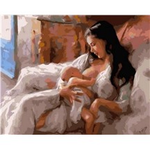 Картина для рисования по номерам "Кормящая мать" арт. GX 6402 m
