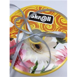 Лента атласная 6мм, намотка 100ярдов (91,44м) цвет №059