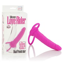 California Exotic Love Rider Dual Penetrators, розовый
Мужской безремневый страпон