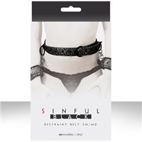 NS Novelties Sinful Restraint Belt, черный
Ремень малого размера для пристегивания манжетов
