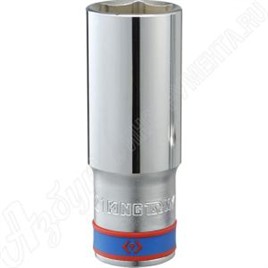 Головка торцевая глубокая шестигранная 3/4", 19 мм, KING TONY, 623519M