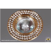  Sneha 1004/D MR16 GD светильник точ.