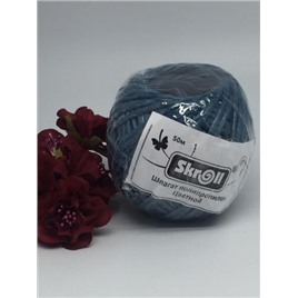 Шпагат полипропилен цветной 1000 Текс. Намотка 50м. Цвет: синий