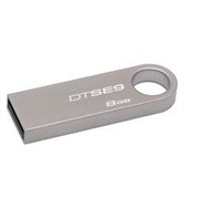 Kingston 8 Gb USB 2.0 DataTraveler SE9H (металлический корпус) (DTSE9H/8GB)
